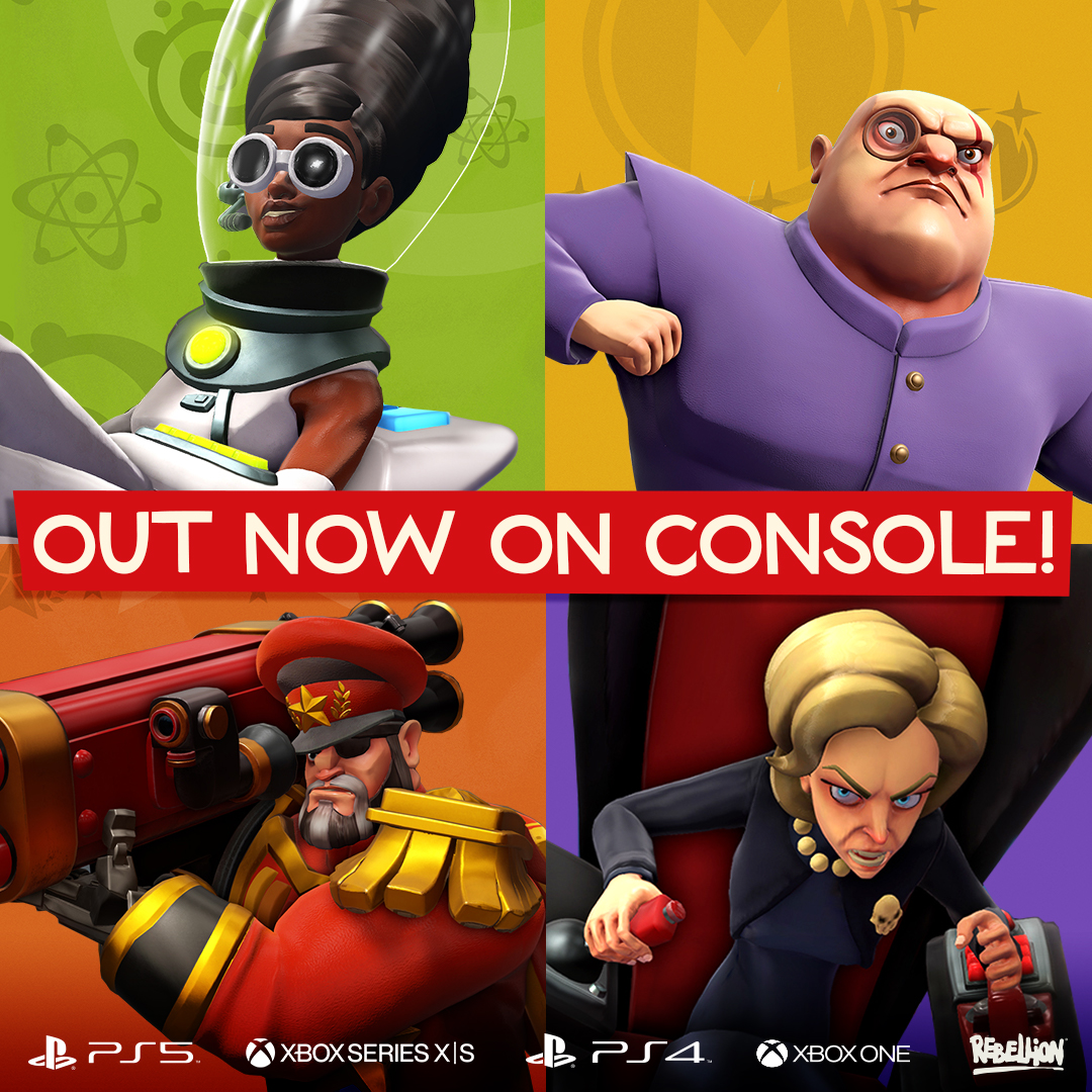 Rule the globe from your console – Evil Genius 2: World Domination launches today!