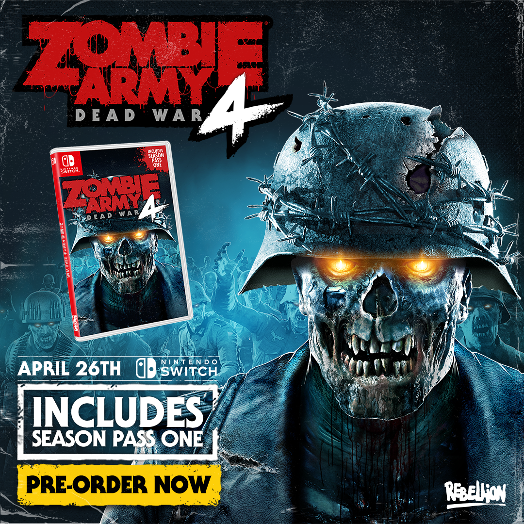 Zombie Army 4: Dead War | Switch Pre-Orders Now Live