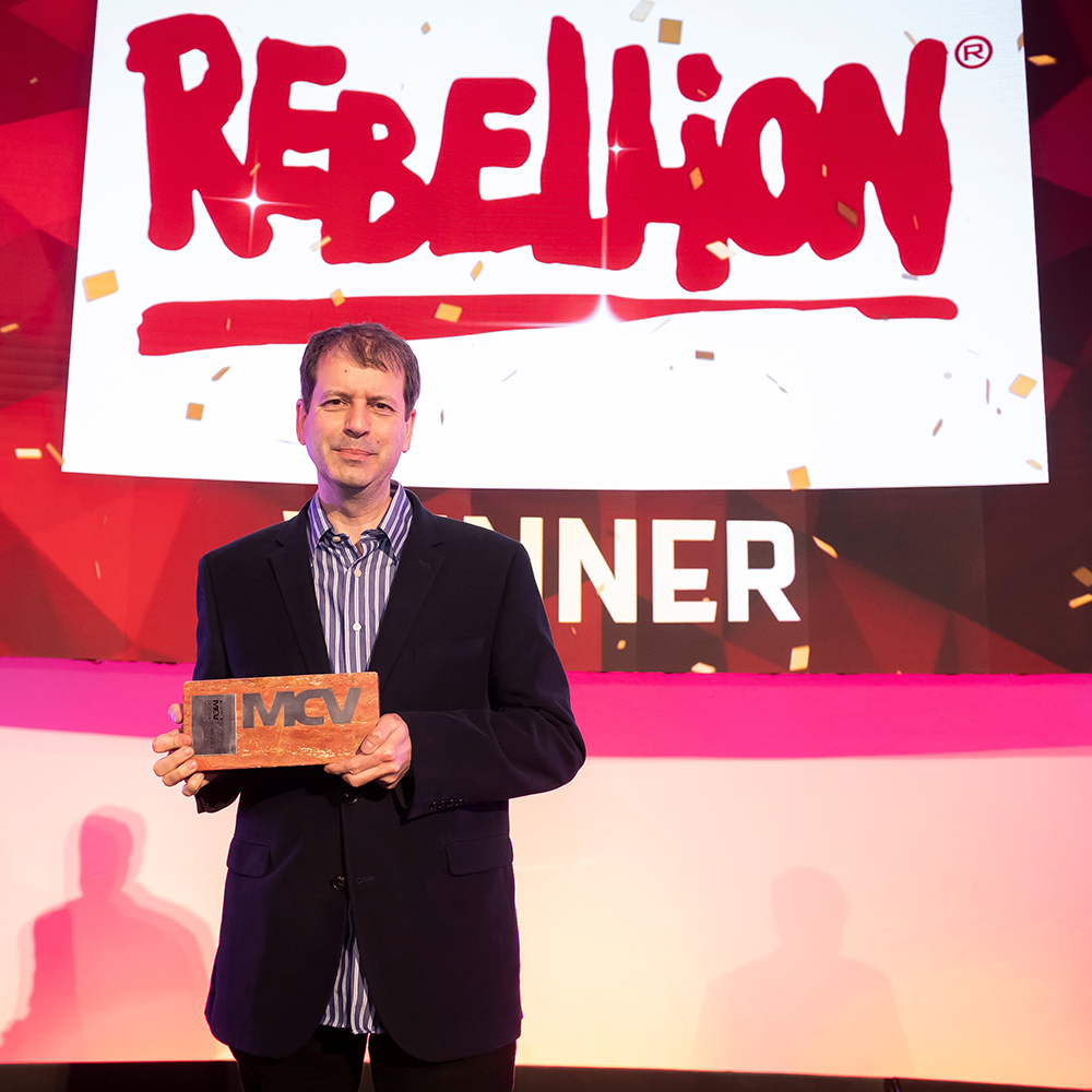 Rebellion wins MCV/Develop Legend Award 2023